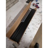 vidaXL Kamerscherm 5 panelen 250x180 cm Zwart - 55% Korting!