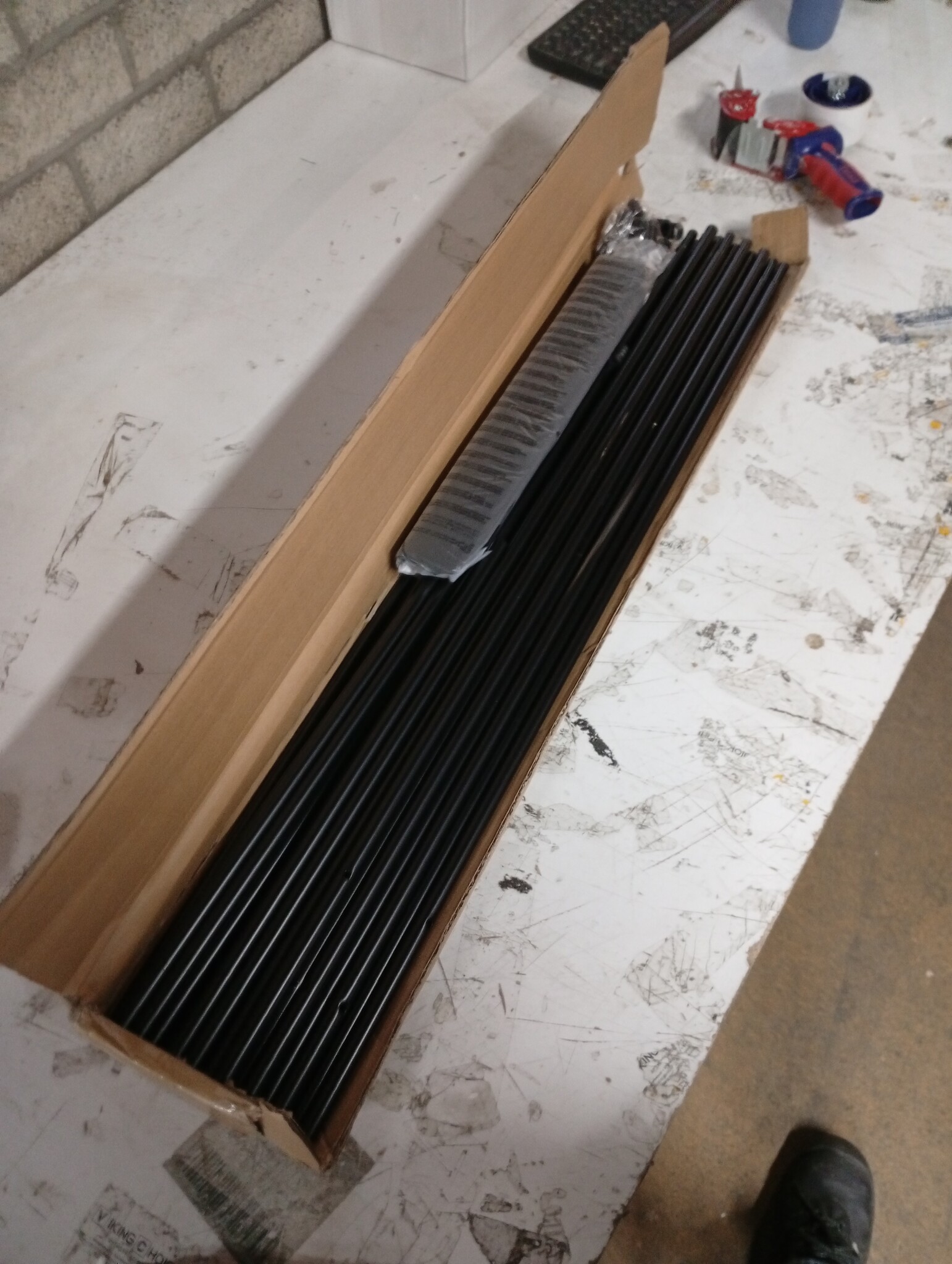 vidaXL Kamerscherm 5 panelen 250x180 cm Zwart - 55% Korting!