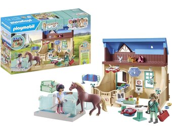 PLAYMOBIL Horses of Waterfall 71352: Dierenartsenpraktijk met 60% korting!