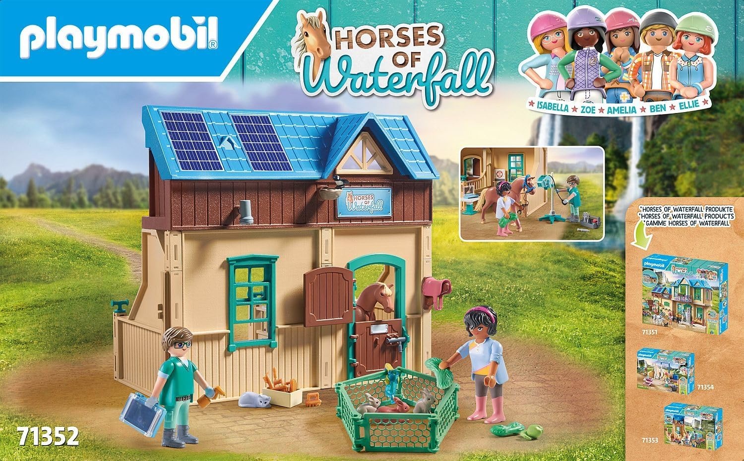 PLAYMOBIL Horses of Waterfall 71352: Dierenartsenpraktijk met 60% korting!