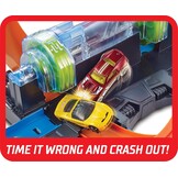 Hot Wheels Racebaan Set: Corkscrew Crash & Straight Builder - 35% Korting!