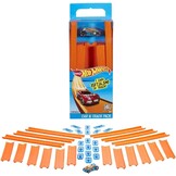 Hot Wheels Racebaan Set: Corkscrew Crash & Straight Builder - 35% Korting!