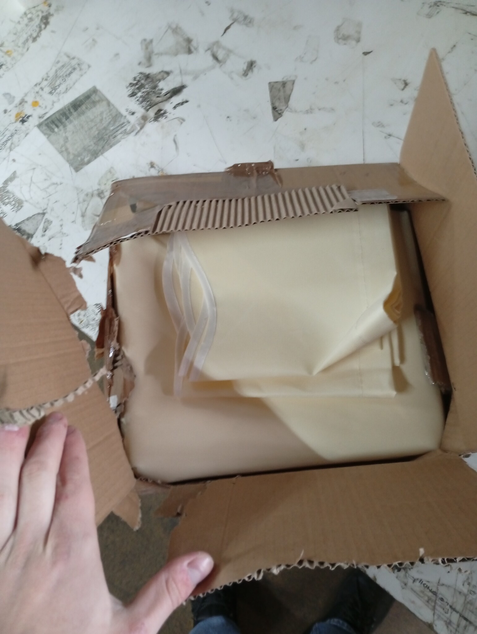 vidaXL Luifeldoek Canvas Crème 3x2,5m - 55% Korting!