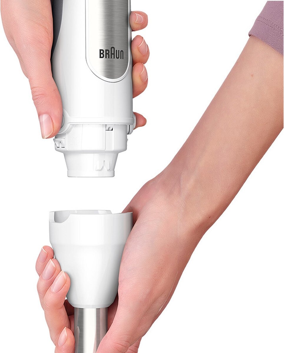 Braun MultiQuick 7 Staafmixer (Wit) - 35% Korting!