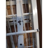 vidaXL Bloemenstandaard IJzer Wit - Nu 60% Korting!