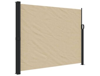 vidaXL Uittrekbaar Windscherm (160x300 cm, Beige) - 41% Korting!