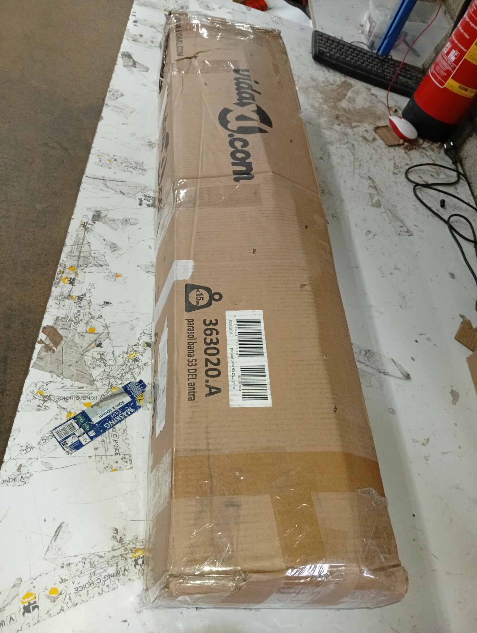 vidaXL Zweefparasol Antraciet 350cm - 64% Korting!