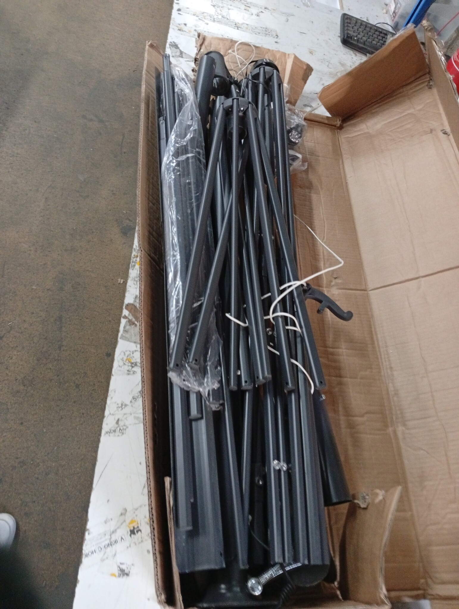 vidaXL Zweefparasol Antraciet 350cm - 64% Korting!