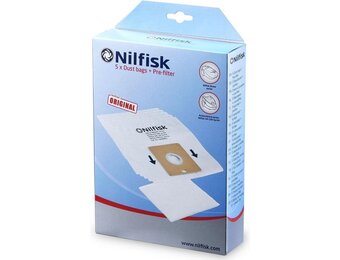 Nilfisk Stofzakken Bravo Serie - 5 Stuks + Motorfilter - 35% Korting!
