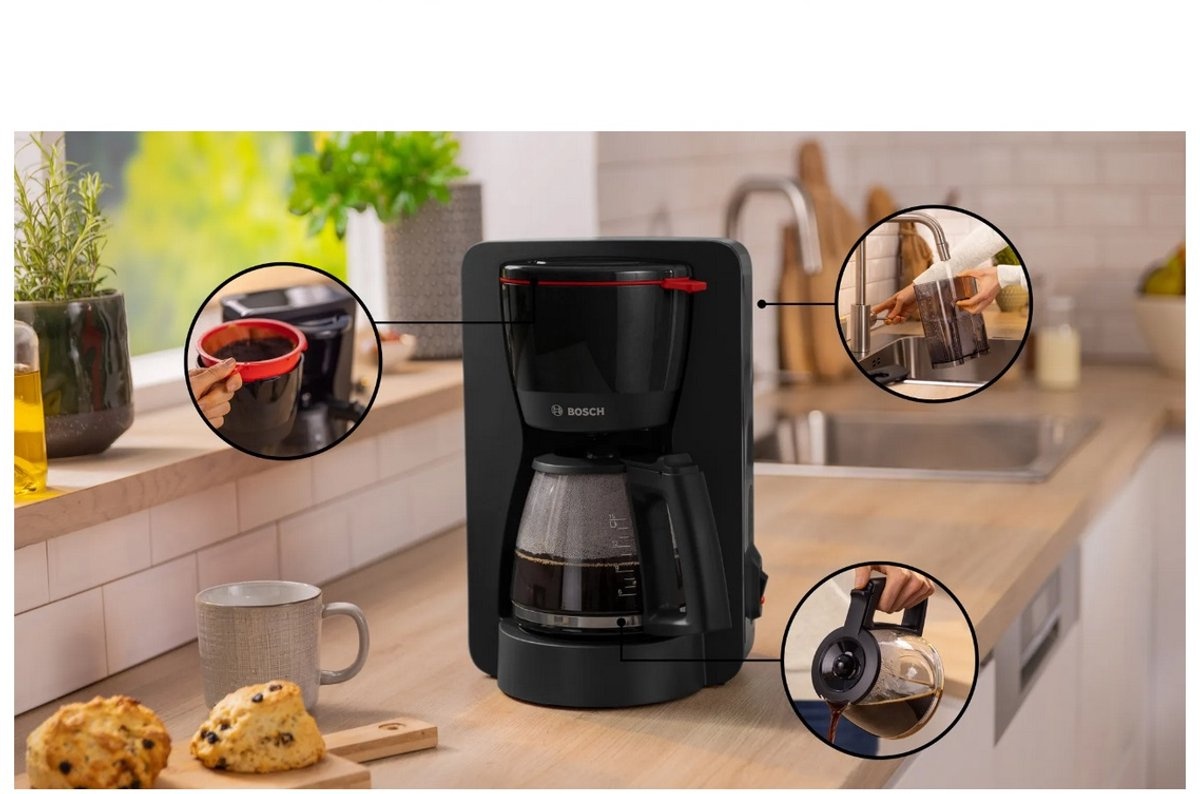 Bosch TKA2M113 Koffiezetapparaat (Zwart) - Nu 35% Korting!