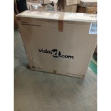 vidaXL Verhoogde Plantenbak met 4 Potten - Poly Rattan Wit | 64% Korting