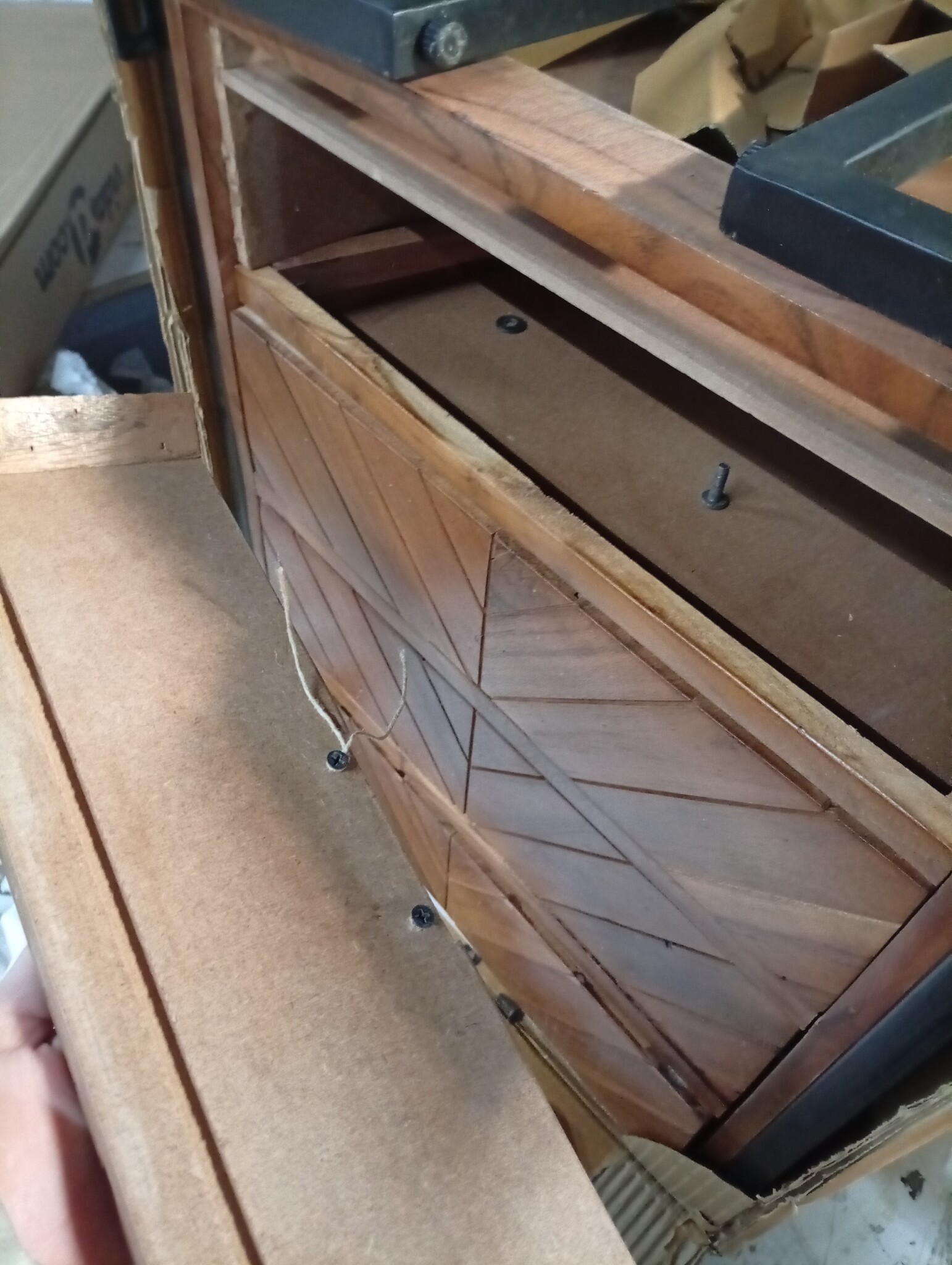 vidaXL Dressoir Massief Acaciahout Bruin - 60% Korting