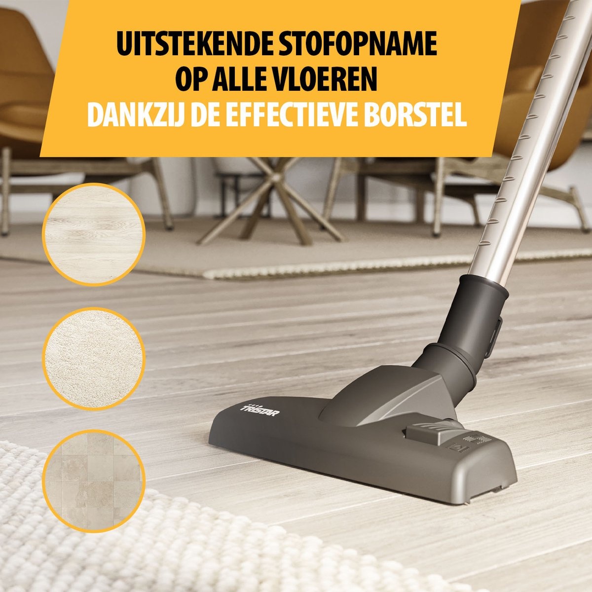 Tristar SZ-4115 Stofzuiger - 700W - 2L - HEPA filter - Nu 40% Korting!