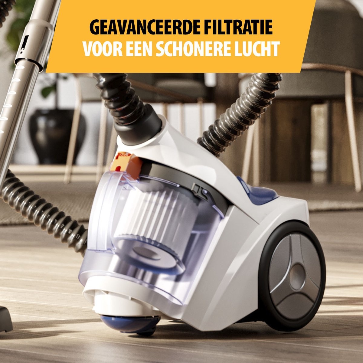 Tristar SZ-4115 Stofzuiger - 700W - 2L - HEPA filter - Nu 40% Korting!