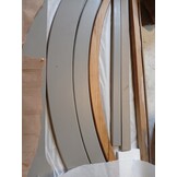 vidaXL Kledingkast Grenenhout Corona-stijl Grijs - 55% Korting!