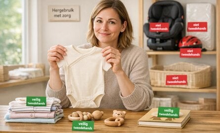 Tweedehands babyspullen: wat kun je veilig kopen en wat niet?