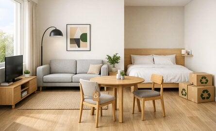 Basisinrichting voor sociale huurwoningen: compleet voor minder