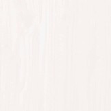 Fotel ogrodowy biały sosnowy z poduszkami 2 szt