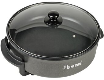 Bestron Elektrische Hapjespan AHP1500Z - 32cm - 1500W - 35% Korting!