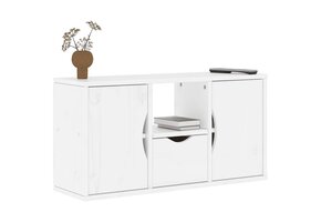 Szafka pod TV biała sosnowa 79x24x40 cm