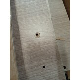 Szafka łazienkowa z lustrem 80x38,5x45 cm dąb sonoma biała