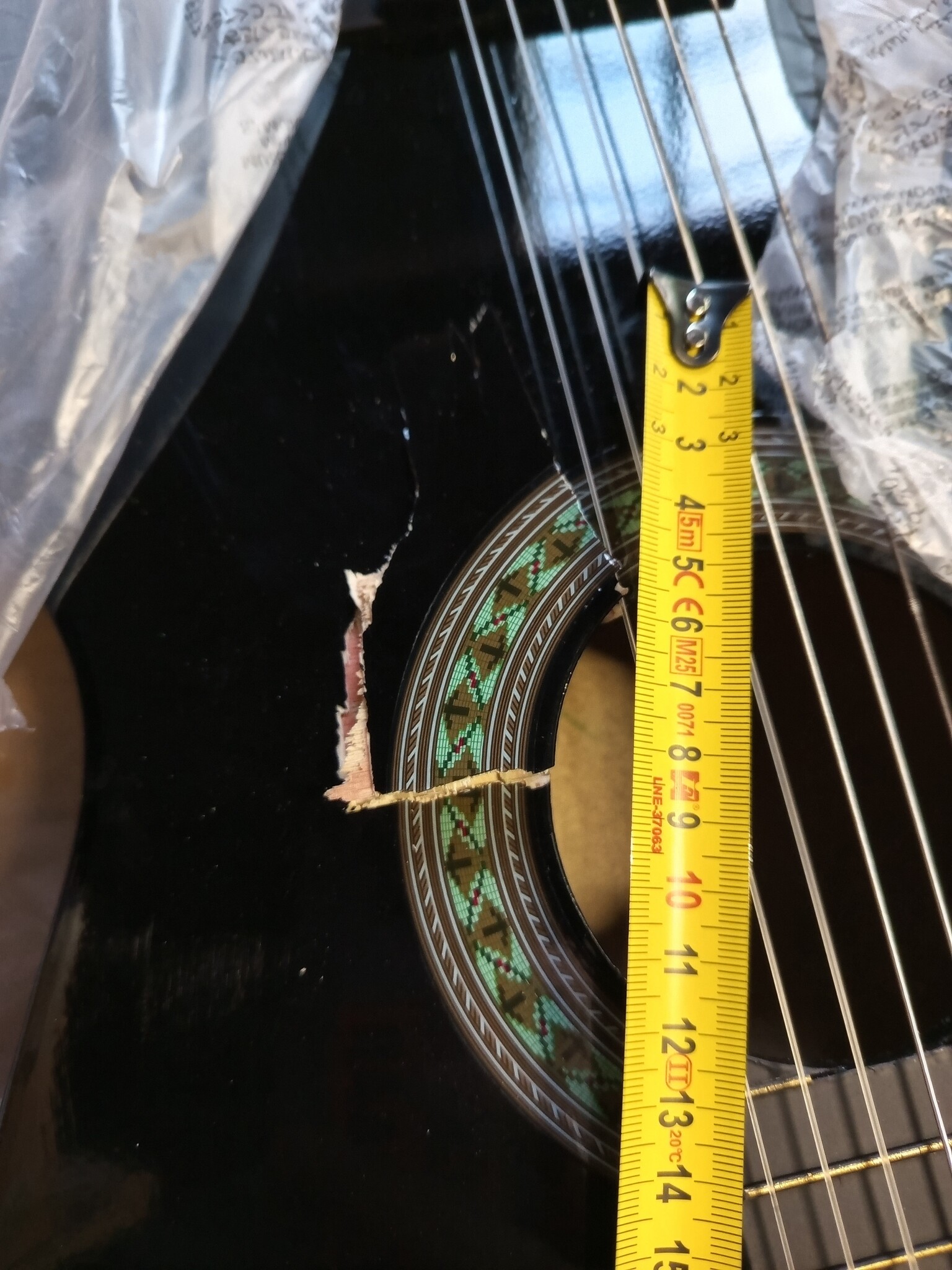 VidaXL Gitaar met EQ - Zwart - 64% Korting!