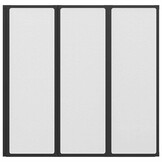 Vouwbaar Badscherm 3 Panelen - 42% Korting