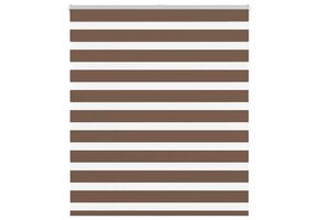 vidaXL Zebra Rolgordijn Bruin - 125x150 cm - 47% Korting!