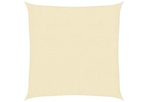 vidaXL Zonnescherm HDPE 2x2m Crème - 41% Korting!