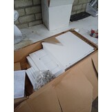 vidaXL TV-meubel (wit) - 100x35x40 cm - 60% Korting!