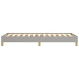 vidaXL Bedframe 90x200cm Lichtgrijs - Nu 60% Korting!