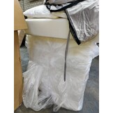 Logeermatras Grijs (70x200cm) - 64% Korting! Opvouwbaar