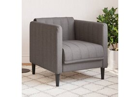 vidaXL Fauteuil Stof Taupe - 47% Korting - Retourtje.nl