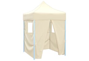 vidaXL Partytent 2x2m Crème - 42% Korting!