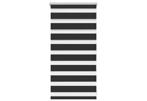 Duo Rolgordijn Zwart 40x100cm - 57% Korting!