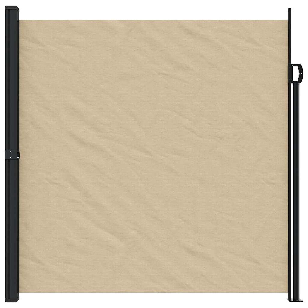 vidaXL Uittrekbaar Windscherm 200x600 cm Beige | 64% Korting