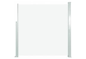 vidaXL Uittrekbaar Tuinscherm 140x300 cm Crème | 47% Korting