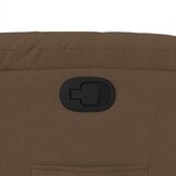 vidaXL Fauteuil Verstelbaar Stof Bruin - 47% Korting!