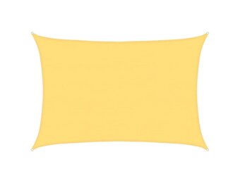 vidaXL Zonnezeil 5x6m Beige - 53% Korting!