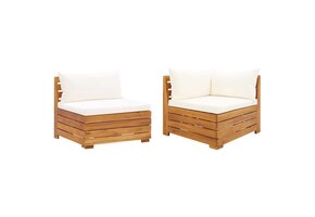 vidaXL Loungeset Acaciahout - 53% Korting