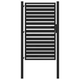 vidaXL Tuinpoort Aluminium Zwart 100x150cm - 68% Korting!