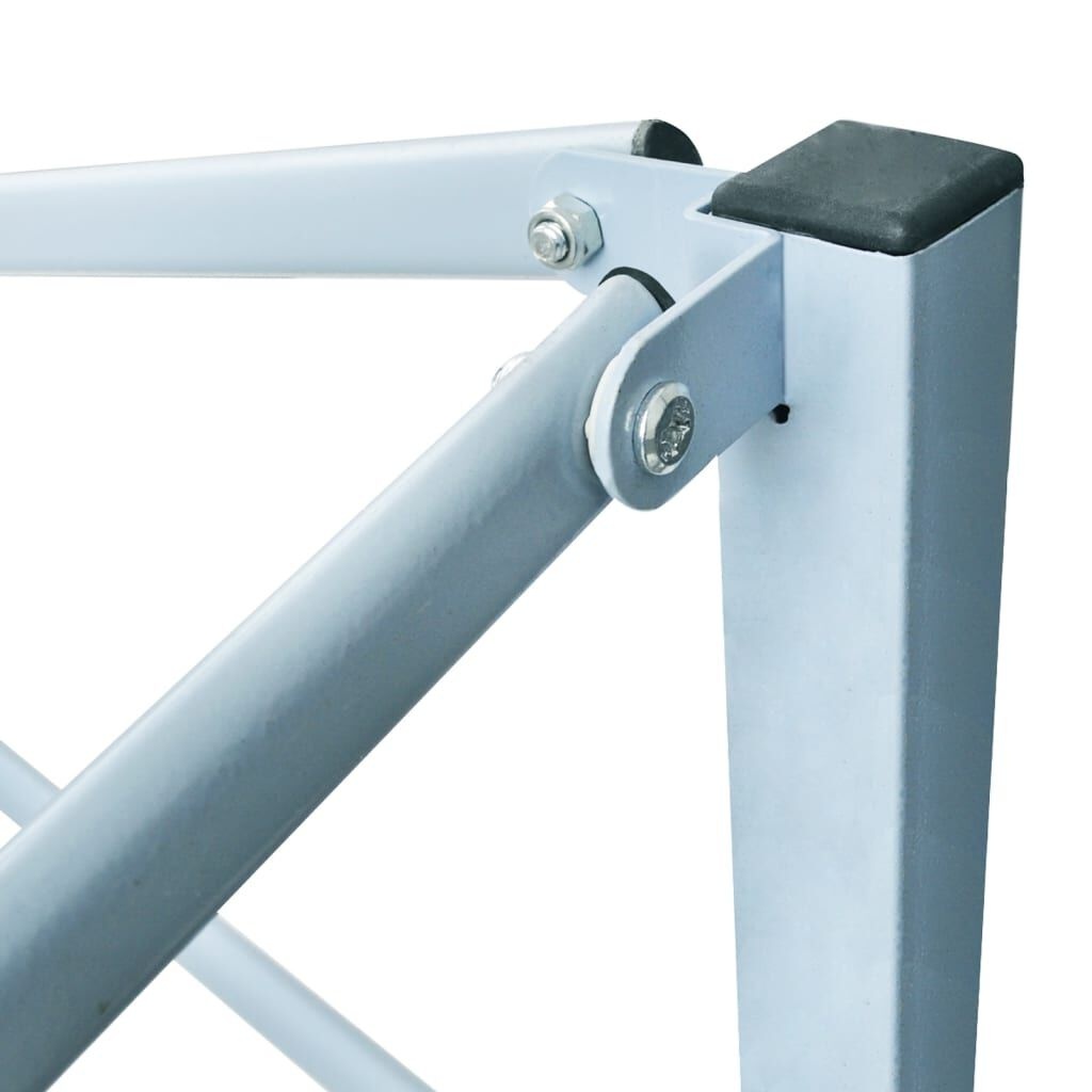 Namiot pop-up z 4 ściankami 3x3 m antracytowy 1 szt.