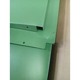 Wysoka szafka stalowa 68x39x113 cm oliwkowozielona