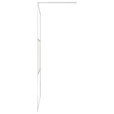 Parawan prysznicowy 90x195 cm wzór kamień szkło ESG