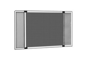 vidaXL Raamhor Uitschuifbaar (100-193)x75 cm Wit - Nu 42% Korting!