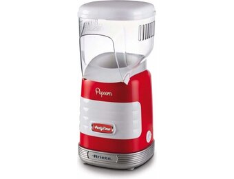 Ariete Popcornmachine - Rood - 35% Korting - Vetvrije Popcorn