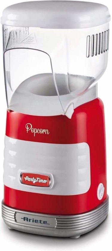 Ariete Popcornmachine - Rood - 35% Korting - Vetvrije Popcorn