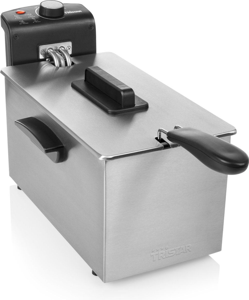 Tristar Frituurpan 3L - FR-6946 - 2000W - RVS | Nu 22% Korting!