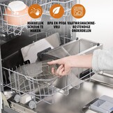 Tristar Frituurpan 3L - FR-6946 - 2000W - RVS | Nu 22% Korting!