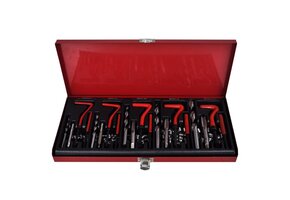 Zestaw do naprawy gwintów metrycznych metalowa skrzynka